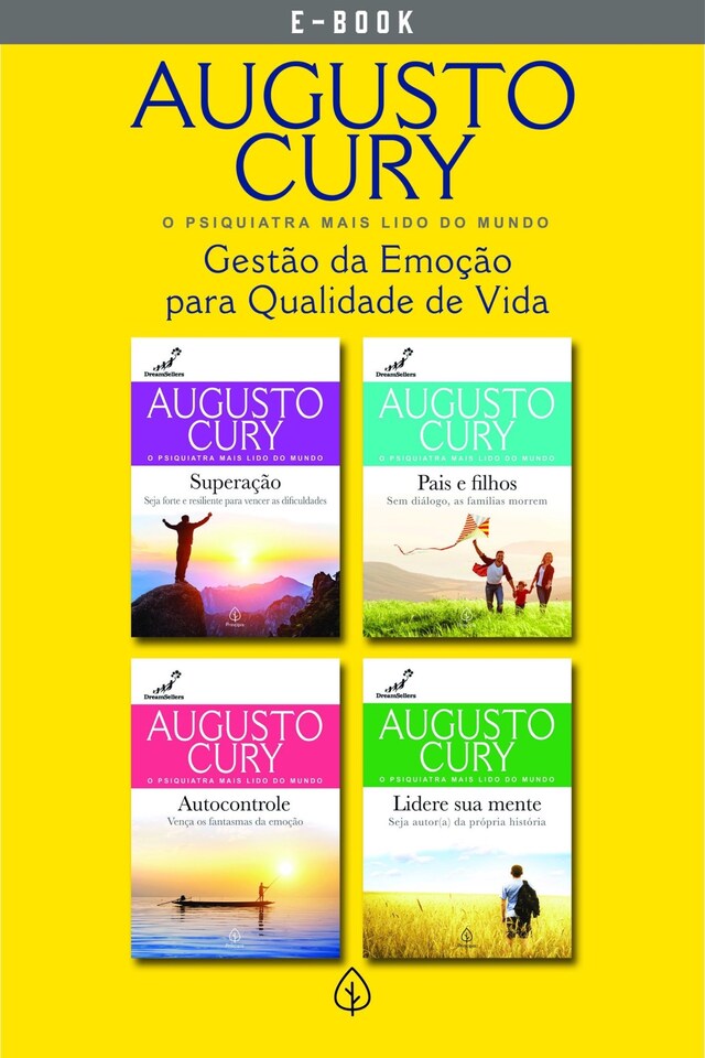 Book cover for Augusto Cury - Gestão da Emoção para Qualidade de Vida