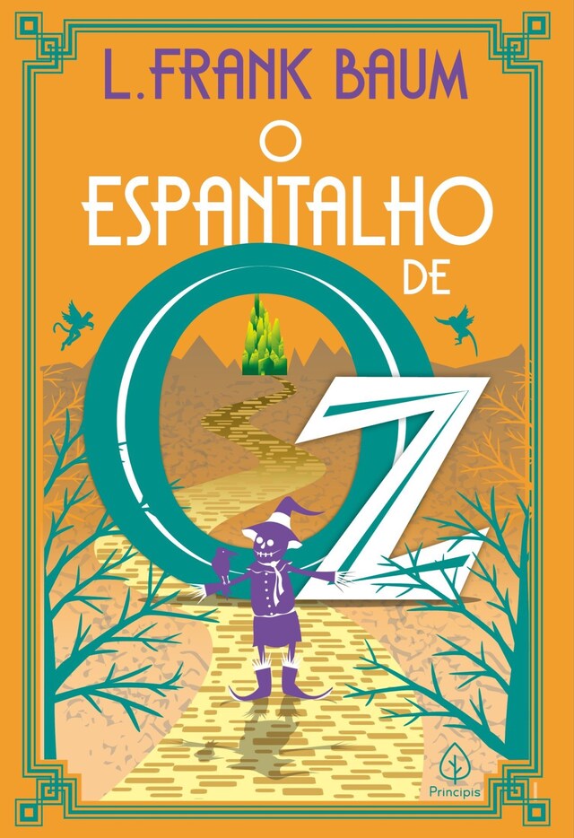 Couverture de livre pour O espantalho de Oz