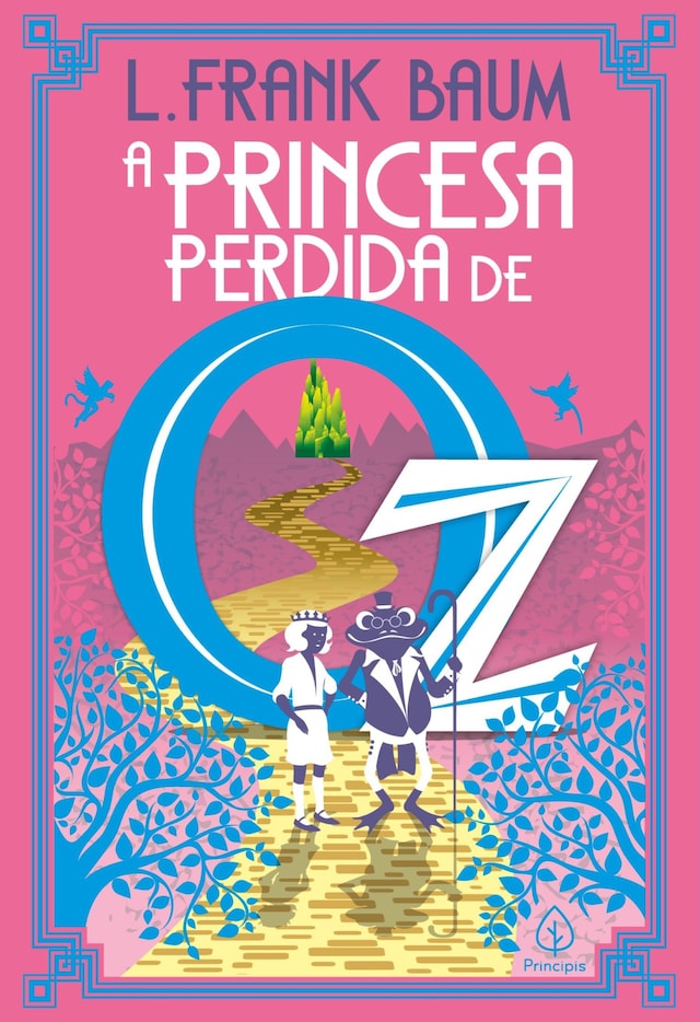 Buchcover für A princesa perdida de Oz