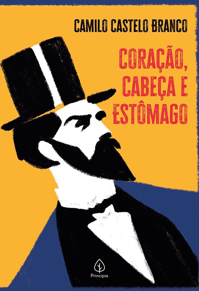 Buchcover für Coração, cabeça e estômago