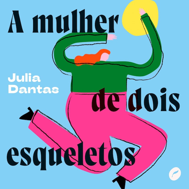 Book cover for A mulher de dois esqueletos