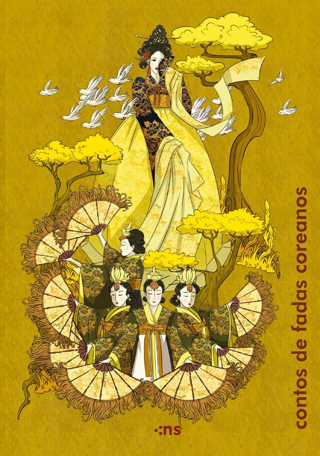 Buchcover für Contos de fadas coreanos