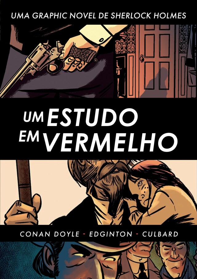 Book cover for Sherlock Holmes: Um Estudo em Vermelho