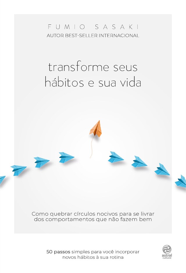 Copertina del libro per Transforme seus hábitos e sua vida