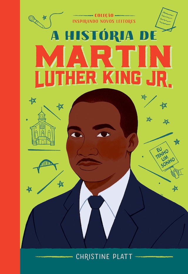 Book cover for A história de Martin Luther King