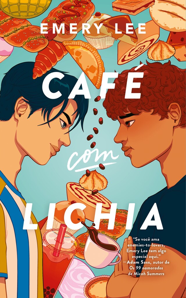 Portada de libro para Café com Lichia