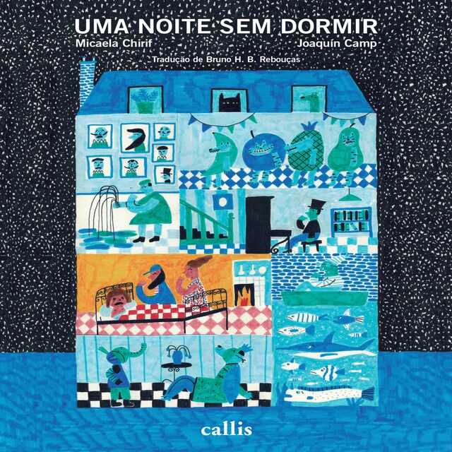 Portada de libro para Uma Noite Sem Dormir