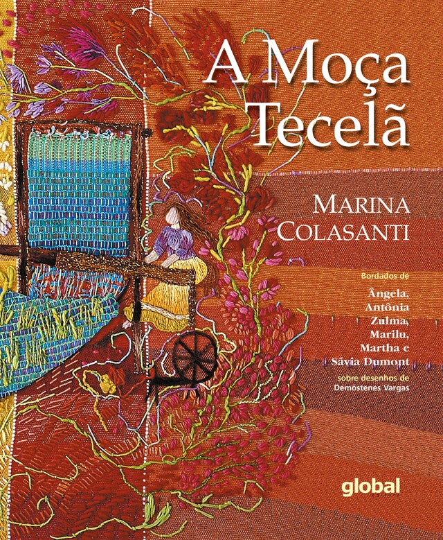 Portada de libro para A moça tecelã