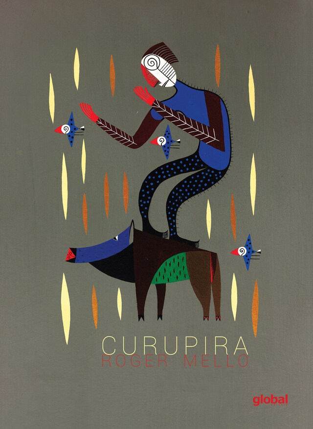 Copertina del libro per Curupira