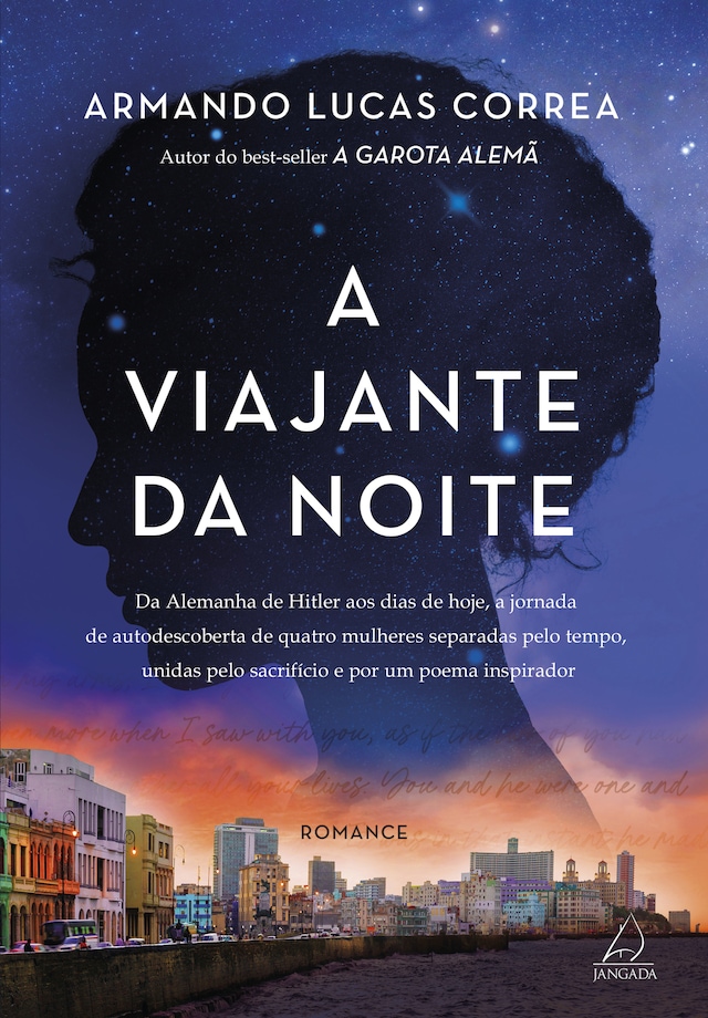 Book cover for A viajante da noite