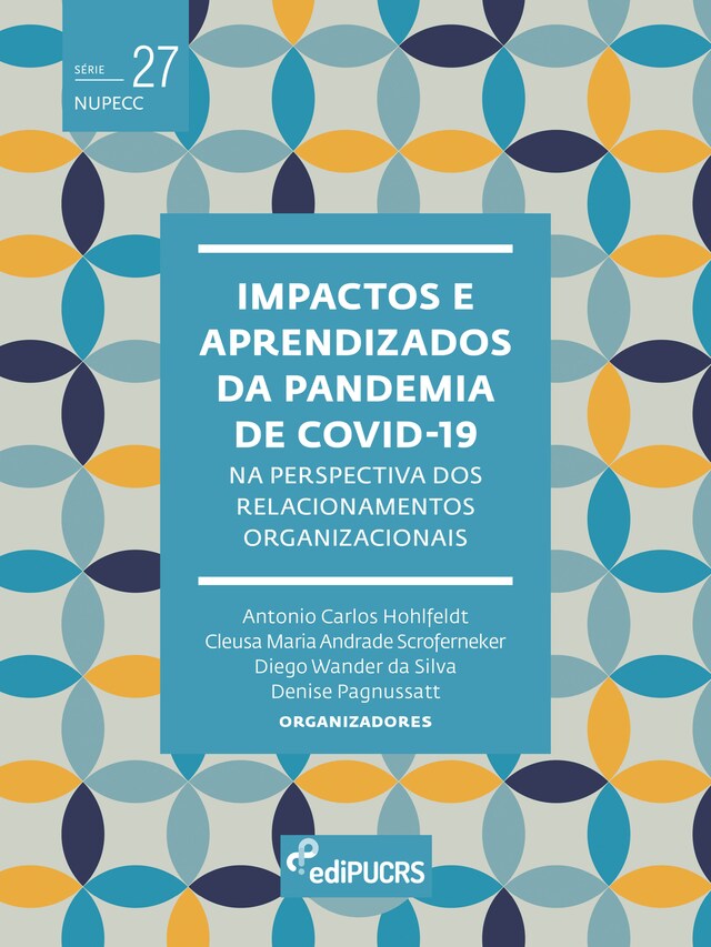 Kirjankansi teokselle Impactos e aprendizados da pandemia de Covid-19 na perspectiva dos relacionamentos organizacionais