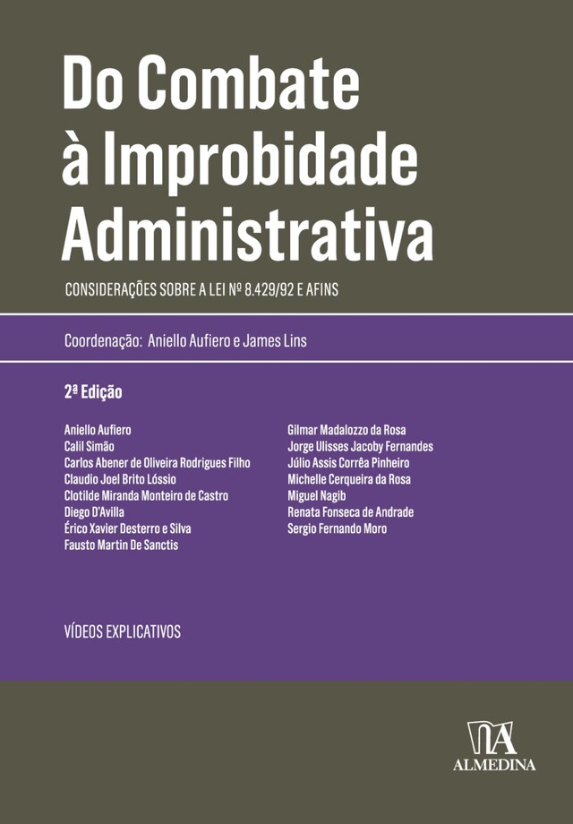 Bokomslag for Do Combate à Improbidade Administrativa