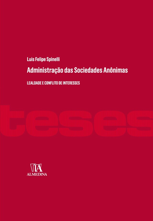 Portada de libro para Administração das Sociedades Anônimas