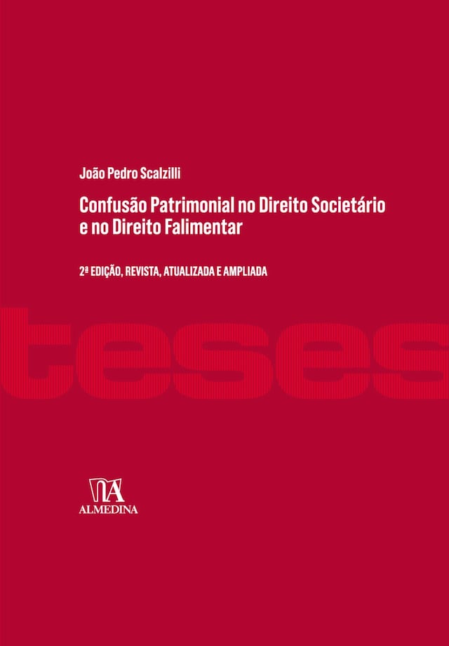 Book cover for Confusão Patrimonial no Direito Societário e no Direito Falimentar