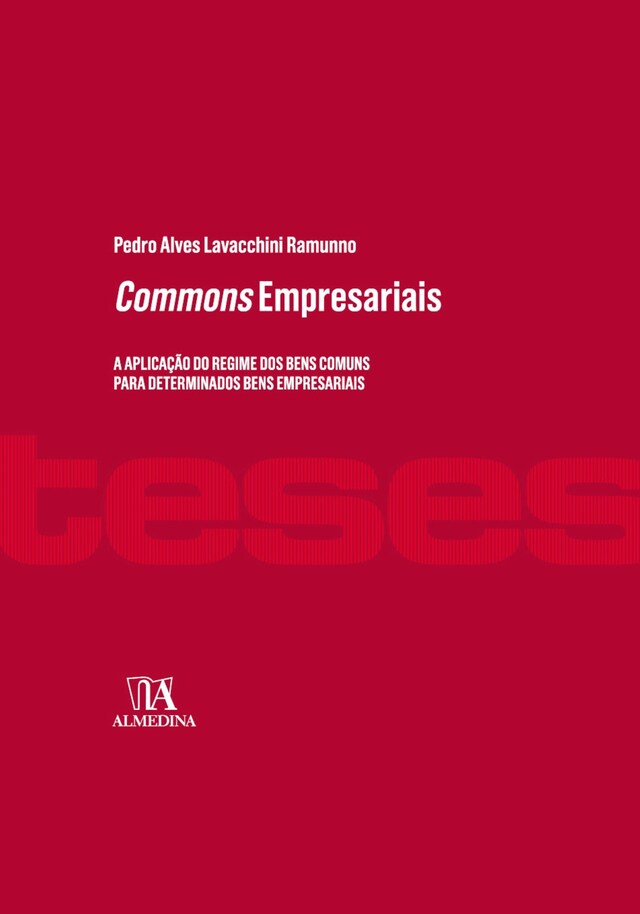 Buchcover für Commons empresariais