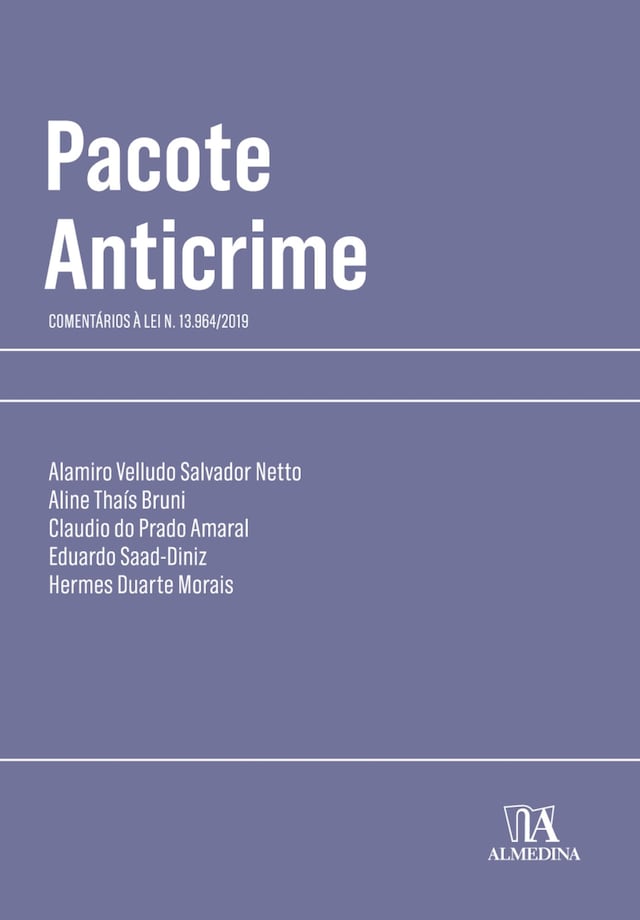 Copertina del libro per Pacote Anticrime