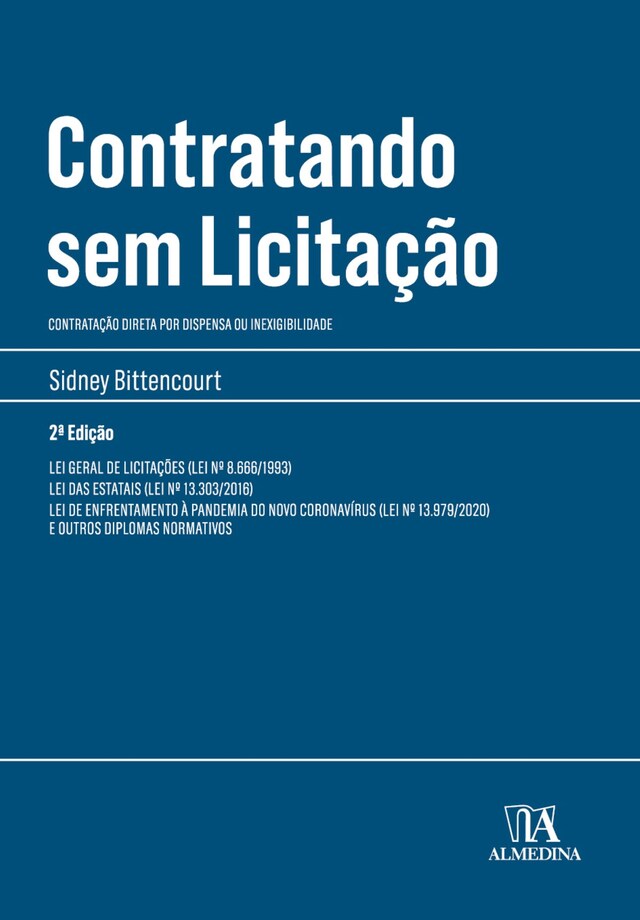 Kirjankansi teokselle Contratando Sem Licitação