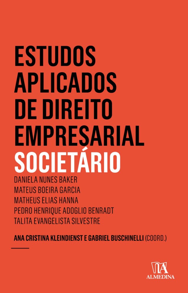 Book cover for Estudos Aplicados de Direito Empresarial