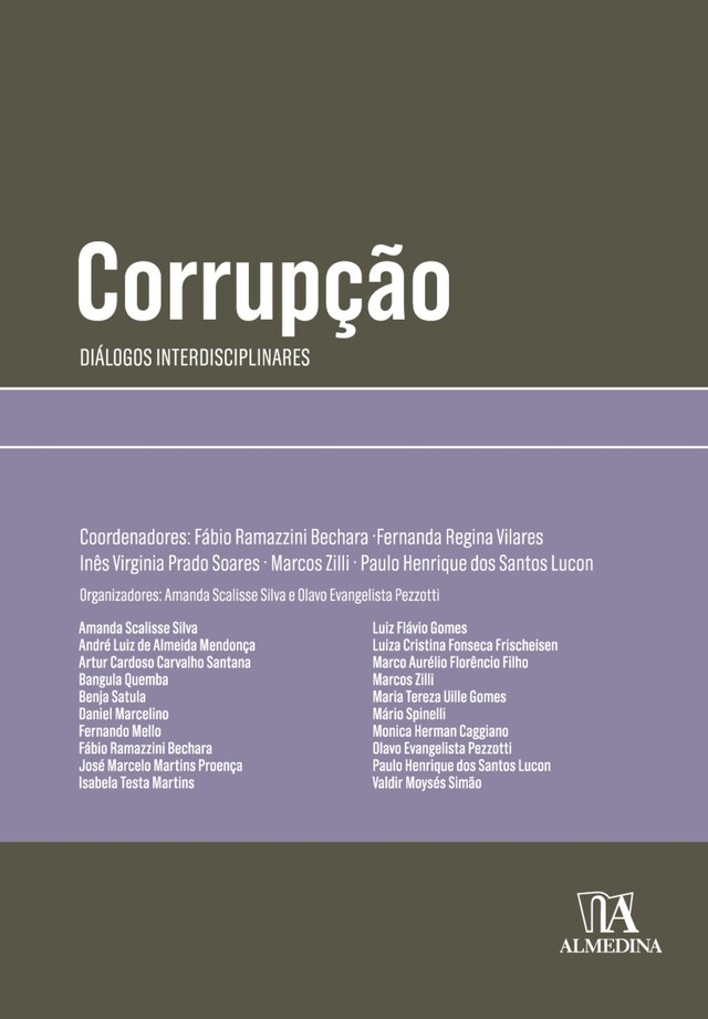 Portada de libro para Corrupção