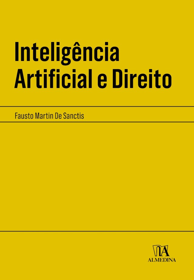 Couverture de livre pour Inteligência Artifical e Direito