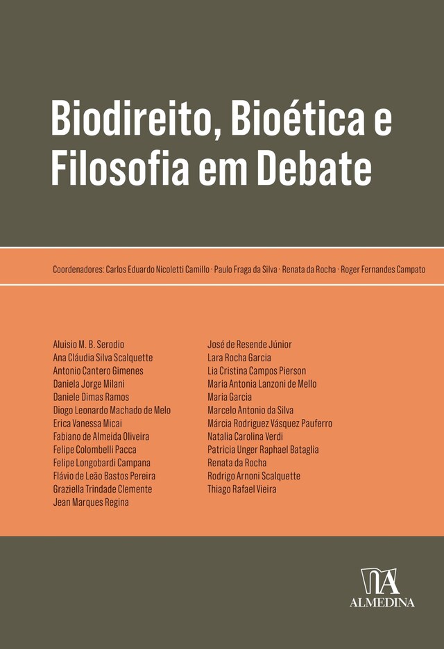 Book cover for Biodireito, Bioética e Filosofia em Debate