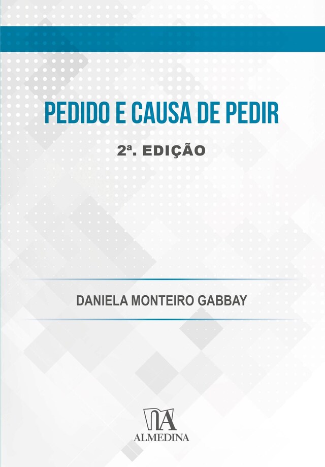 Portada de libro para Pedido e causa de Pedir