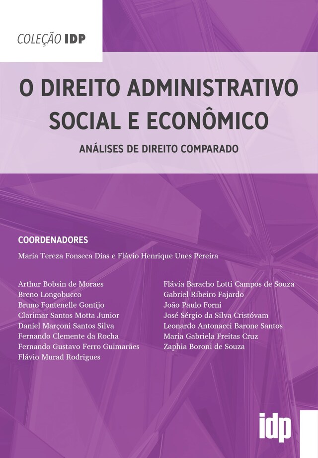 Portada de libro para O Direito Administrativo Social e Econômico