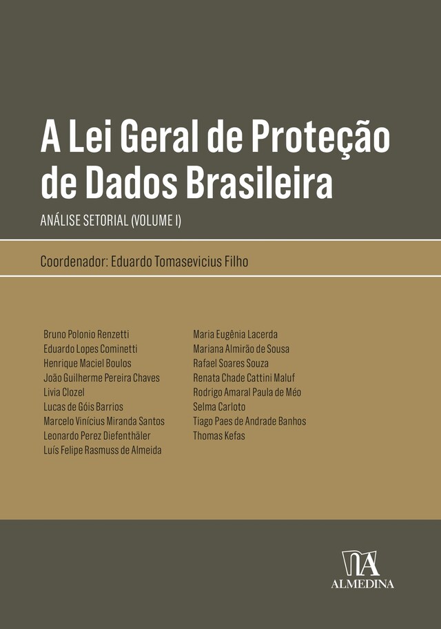 Portada de libro para A Lei Geral de Proteção de Dados Brasileira