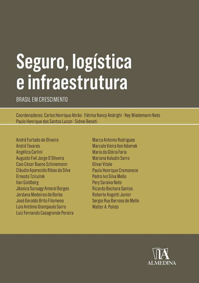 Boekomslag van Seguro, logística e infraestrutura