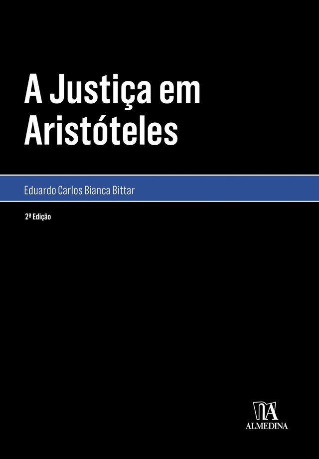 Okładka książki dla A  justiça em Aristóteles