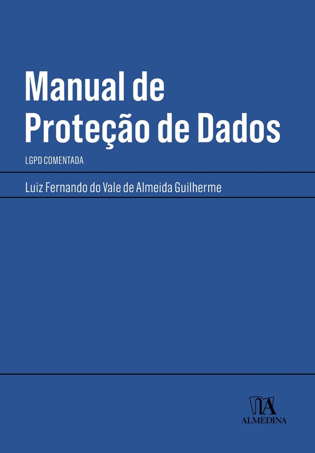 Okładka książki dla Manual de Proteção de Dados