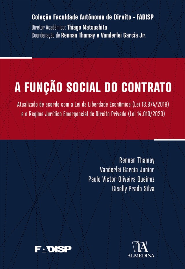 Kirjankansi teokselle A Função Social do Contrato