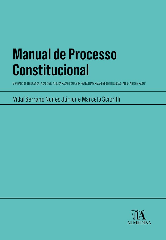 Okładka książki dla Manual de Processo Constitucional