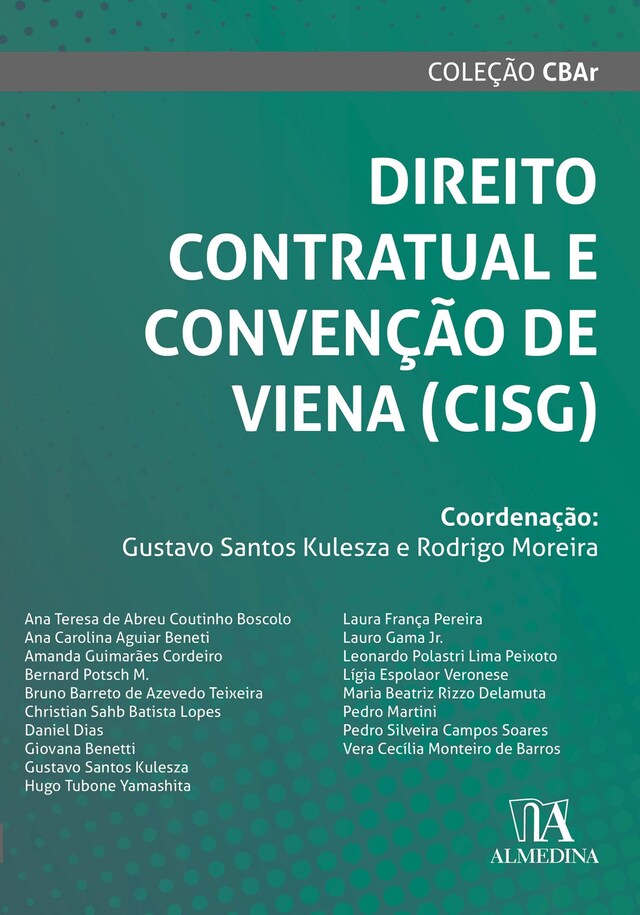 Book cover for Direito Contratual e Convenção de Viena (CISG)