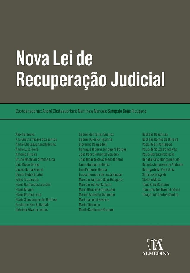 Copertina del libro per Nova Lei de Recuperação Judicial