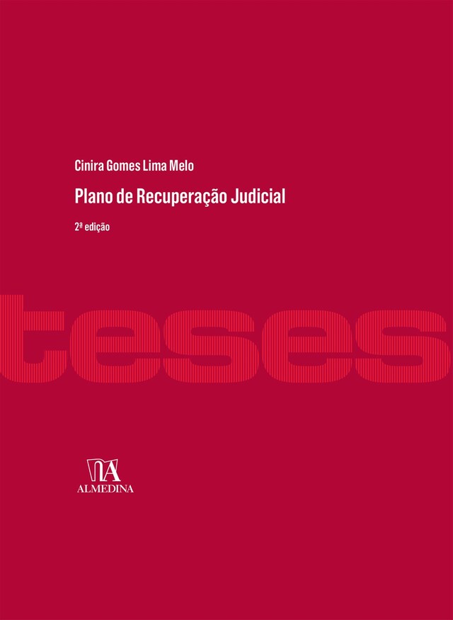 Book cover for Plano de Recuperação Judicial