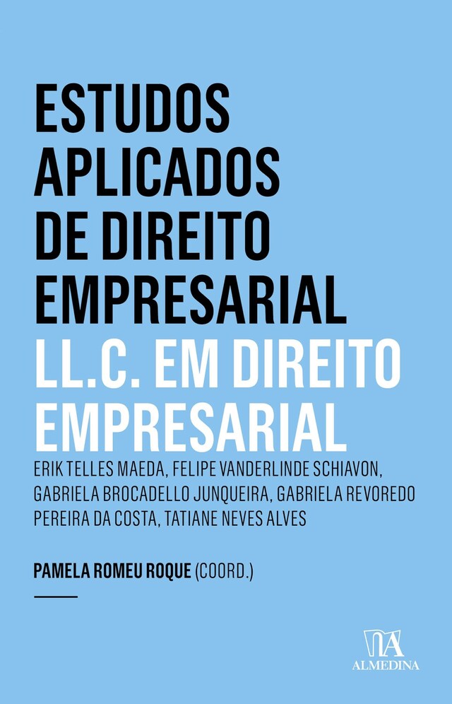 Kirjankansi teokselle Estudos Aplicados de Direito Empresarial - LL.C. 7 ed.