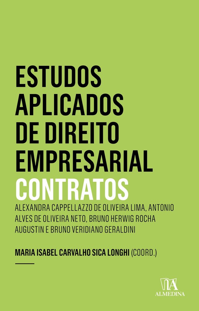 Book cover for Estudos Aplicados de Direito Empresarial - Contratos 7 ed.