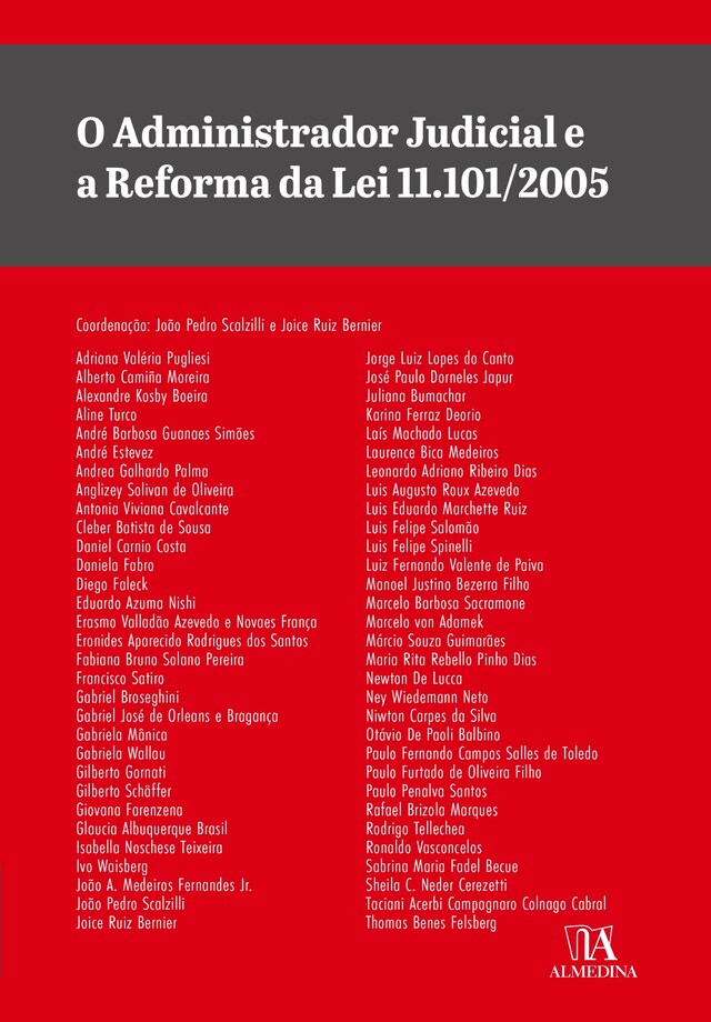 Book cover for O Administrador Judicial e a Reforma da Lei  11.101/2005