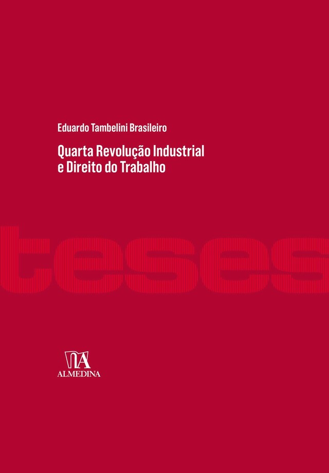 Book cover for Quarta Revolução Industrial e Direito do Trabalho