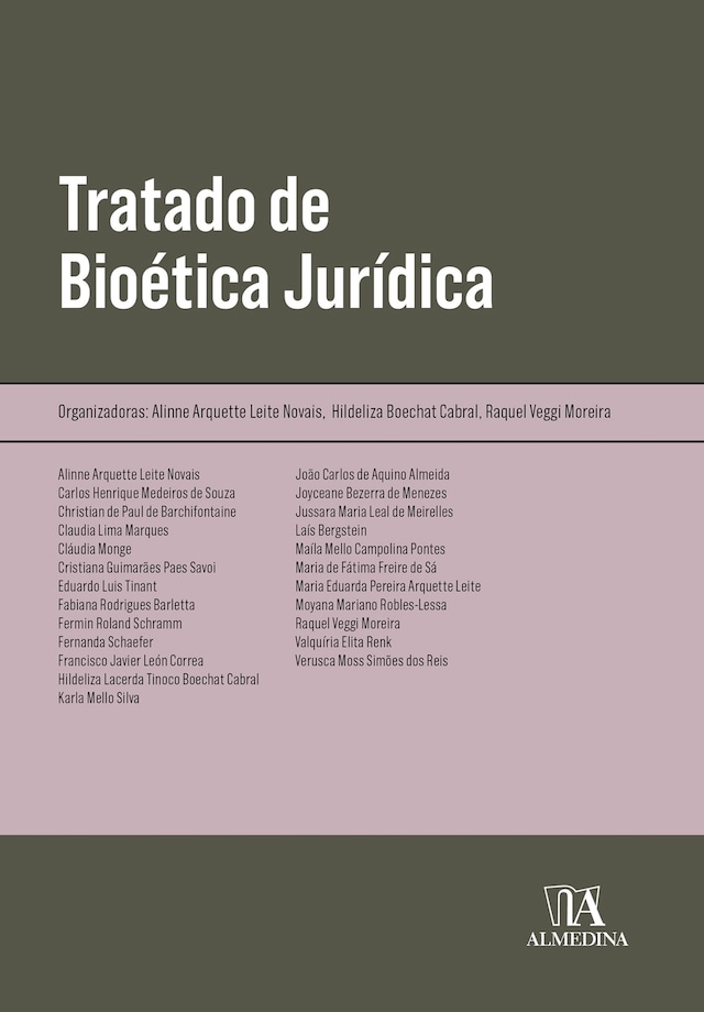 Kirjankansi teokselle Tratado de Bioética Jurídica