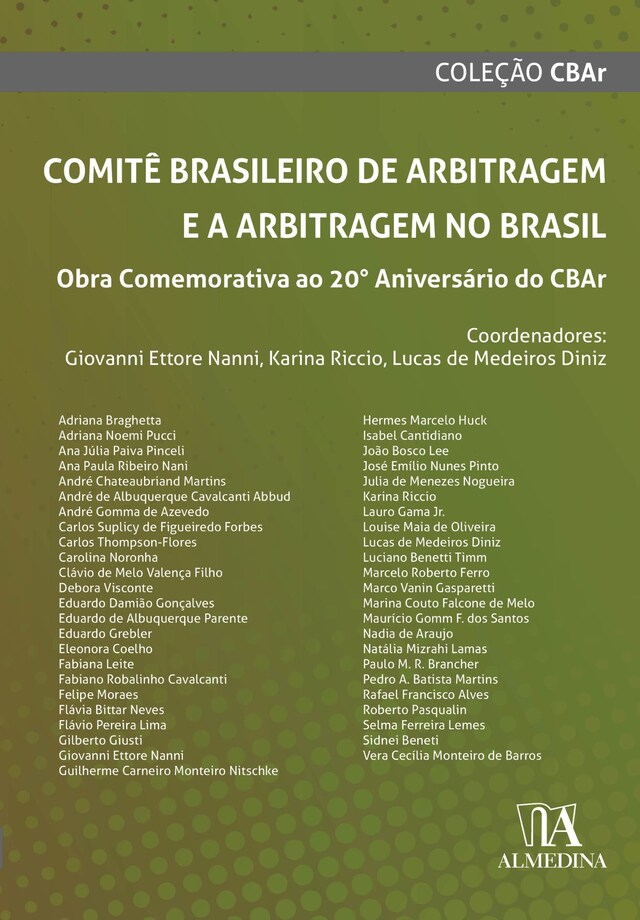 Book cover for Comitê Brasileiro de Arbitragem e a Arbitragem no Brasil