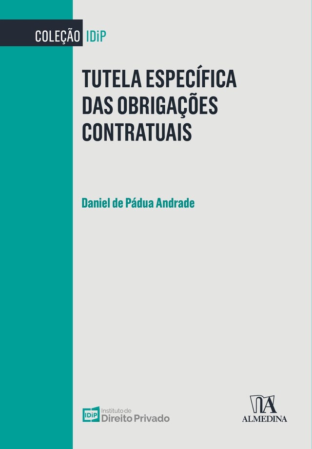 Book cover for Tutela Específica das Obrigações Contratuais