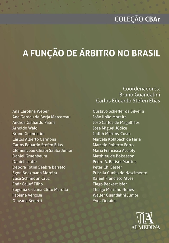 Book cover for A Função de Árbitro no Brasil