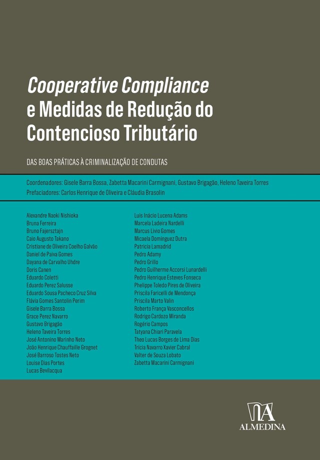 Copertina del libro per Cooperative Compliance e Medidas de Redução do Contencioso Tributário