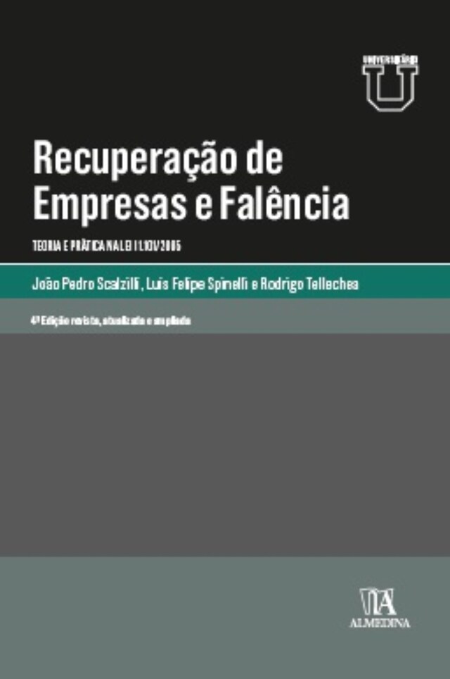 Book cover for Recuperação de Empresas e Falência 4ª