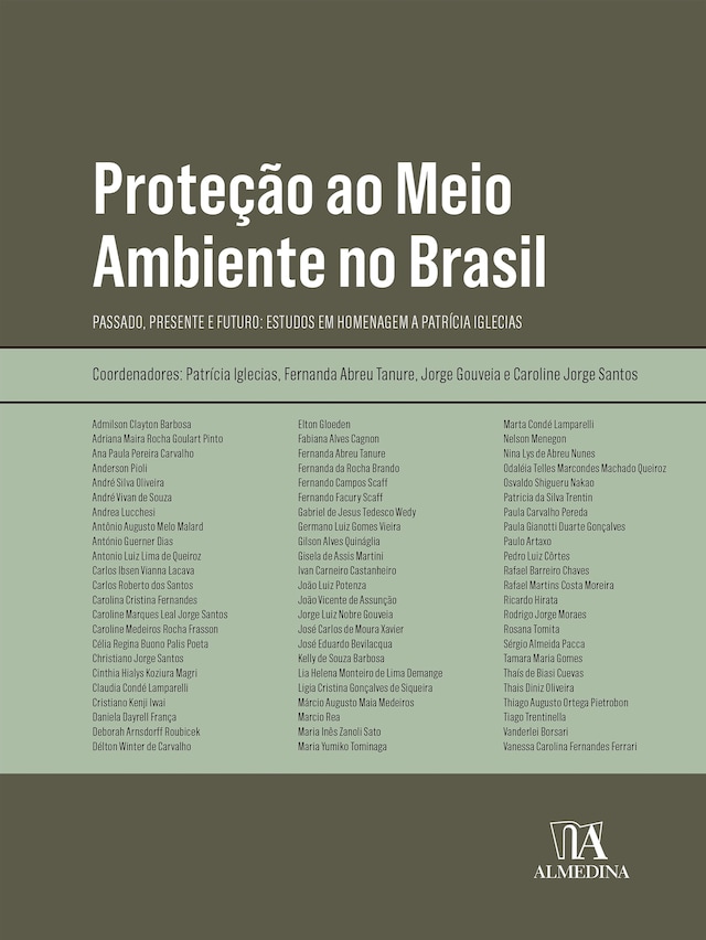 Book cover for Proteção ao Meio Ambiente no Brasil