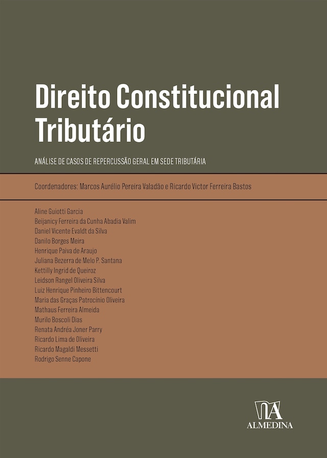 Copertina del libro per Direito Constitucional Tributário