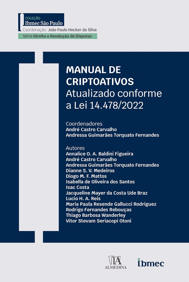 Book cover for Manual de Criptoativos