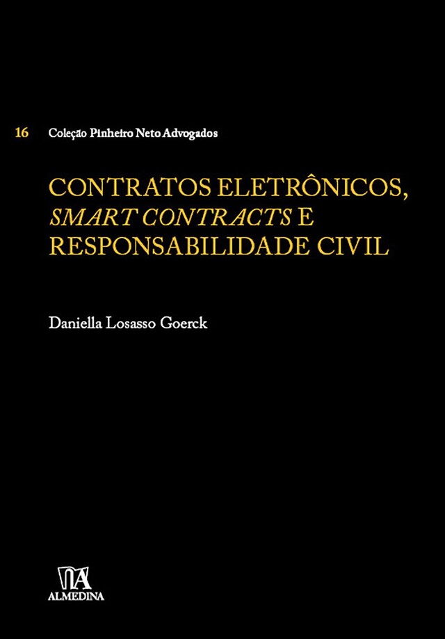 Kirjankansi teokselle Contratos Eletrônicos, Smart Contracts e Responsabilidade Civil